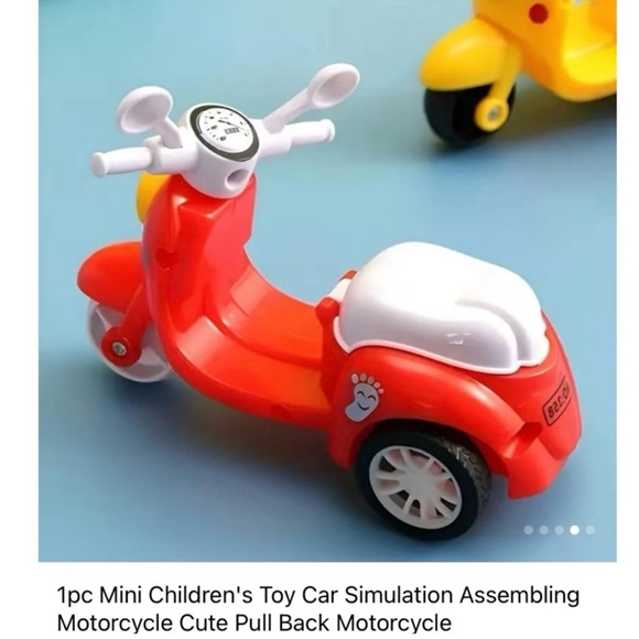 Toy Scooter in Red - Picture 8 of 11